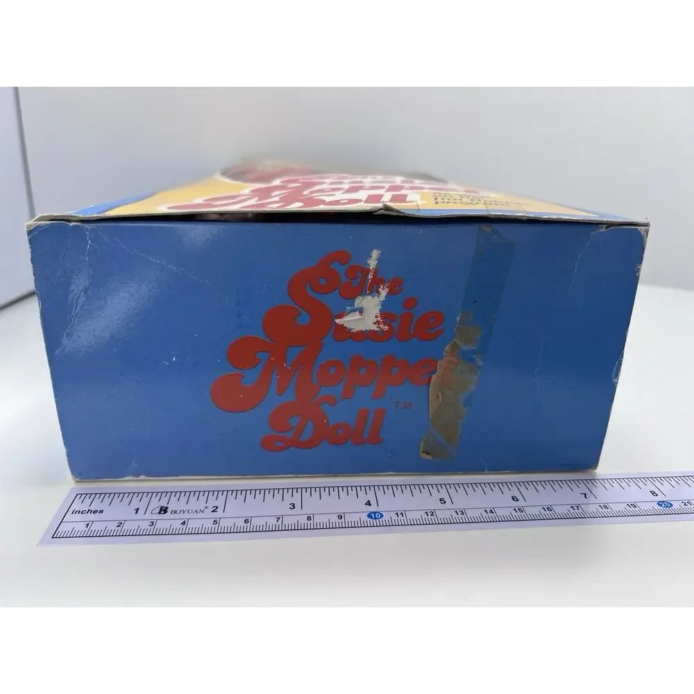 The Susie Moppet Doll 1985 With Box Singing Tammy Bakker Plush Doll NOT TESTED